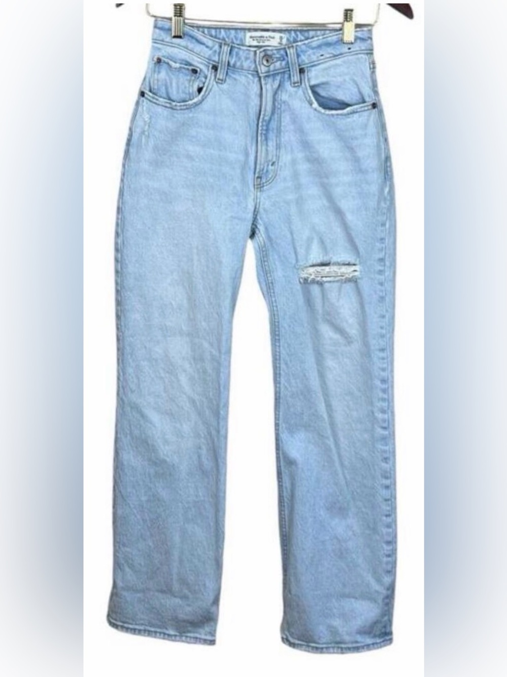 Abercrombie & Fitch 90s Relaxed Jean Size 25 / 0 Short Curve Love High Rise